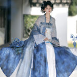 Spring Women Hanfu Tang-Style Qixiong Shanqun Ethereal Daily Set