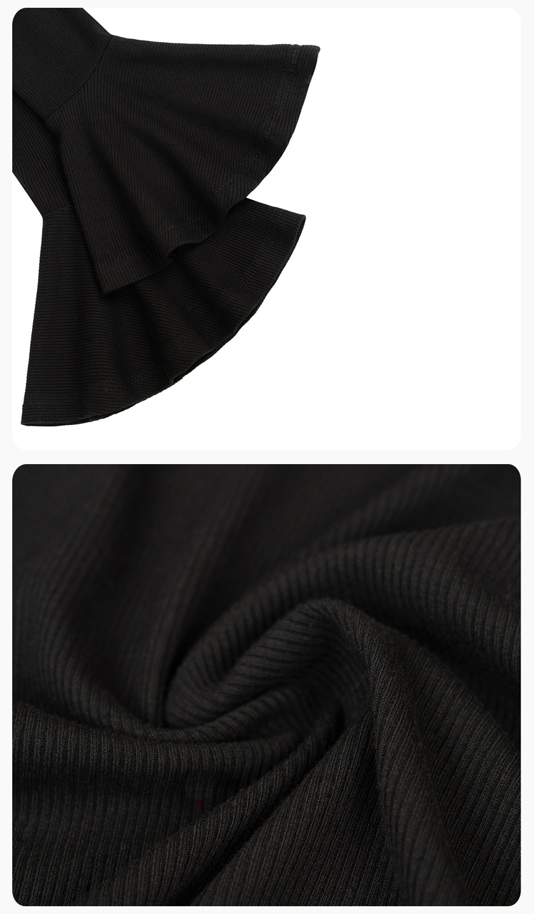 Women Winter Hanfu Round-Neck Coat Stand-Up Collar Bell-Sleeve Long Dress A-Line Slim-Fit Long Skirt