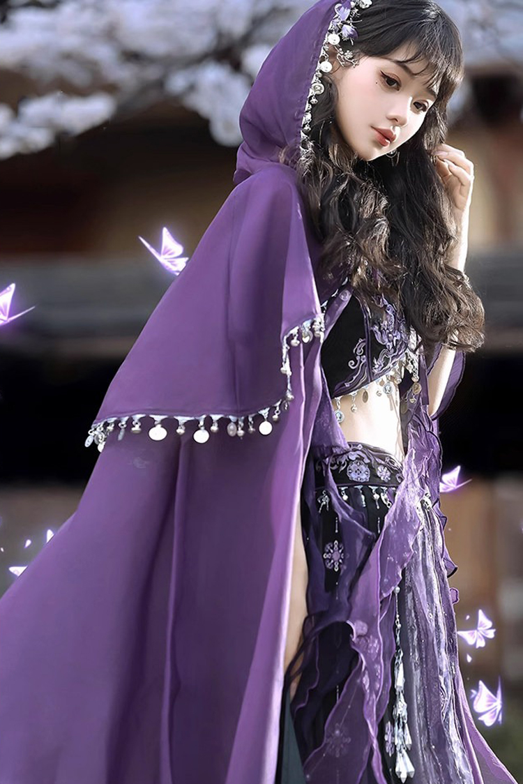 Classic Ladies Hanfu Tianzhu Princess Exotic Style Cosplay Attire