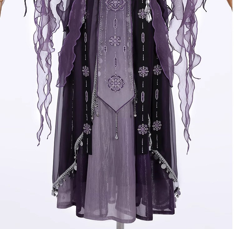 Classic Ladies Hanfu Tianzhu Princess Exotic Style Cosplay Attire