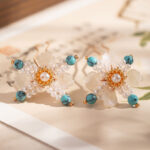 Hanfu Floral Hairpin New Chinese-Style Vintage Hair Accessory
