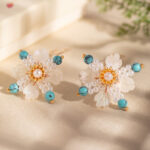Hanfu Floral Hairpin New Chinese-Style Vintage Hair Accessory