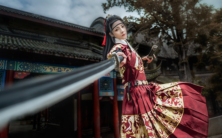 Hanfu Ming Dynasty Robe Martial Arts Style Feiyu Fu Couple Set