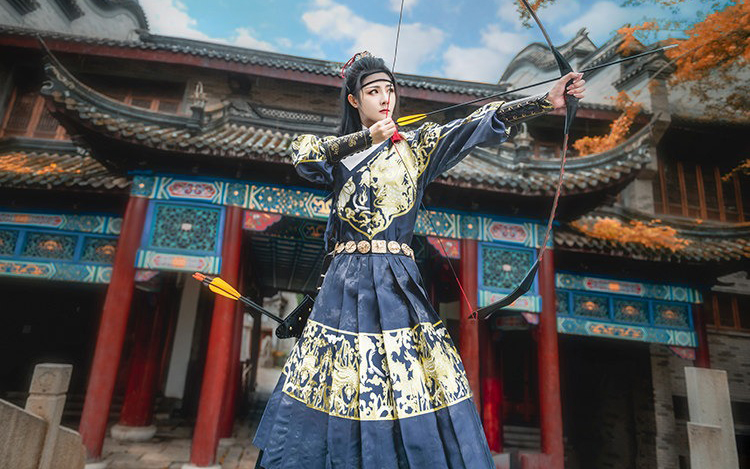 Hanfu Ming Dynasty Robe Martial Arts Style Feiyu Fu Couple Set