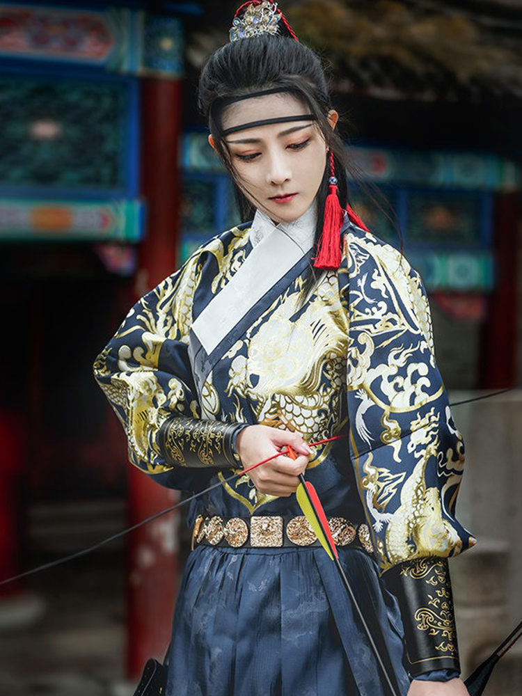 Hanfu Ming Dynasty Robe Martial Arts Style Feiyu Fu Couple Set