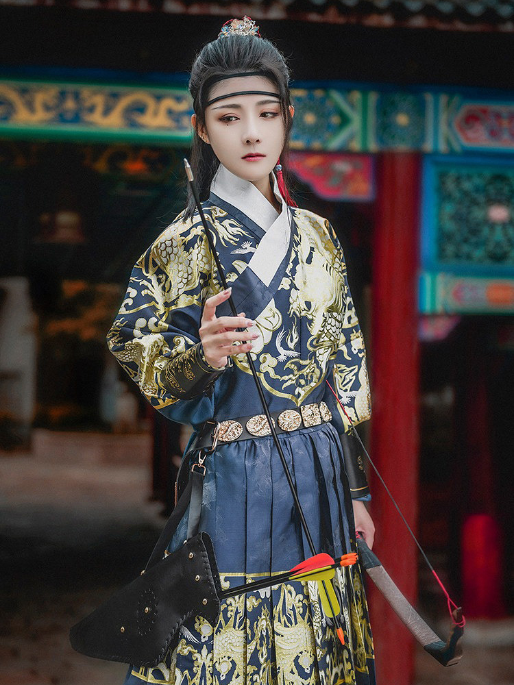 Hanfu Ming Dynasty Robe Martial Arts Style Feiyu Fu Couple Set