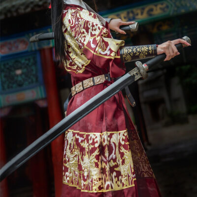 Hanfu Ming Dynasty Robe Martial Arts Style Feiyu Fu Couple Set