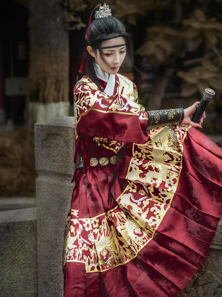 Hanfu Ming Dynasty Robe Martial Arts Style Feiyu Fu Couple Set