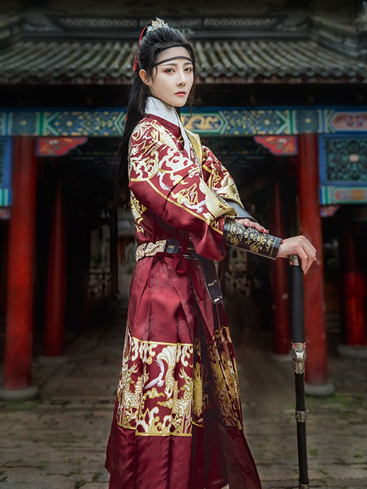 Hanfu Ming Dynasty Robe Martial Arts Style Feiyu Fu Couple Set