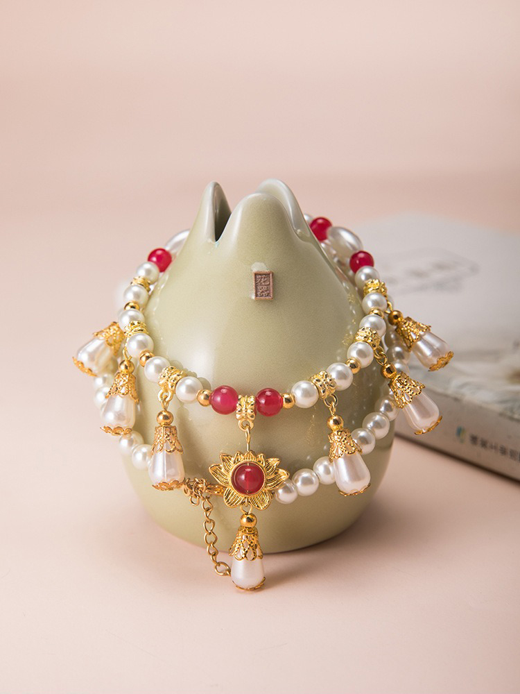 Hanfu Necklace Classic Yingluo Everyday Accessories