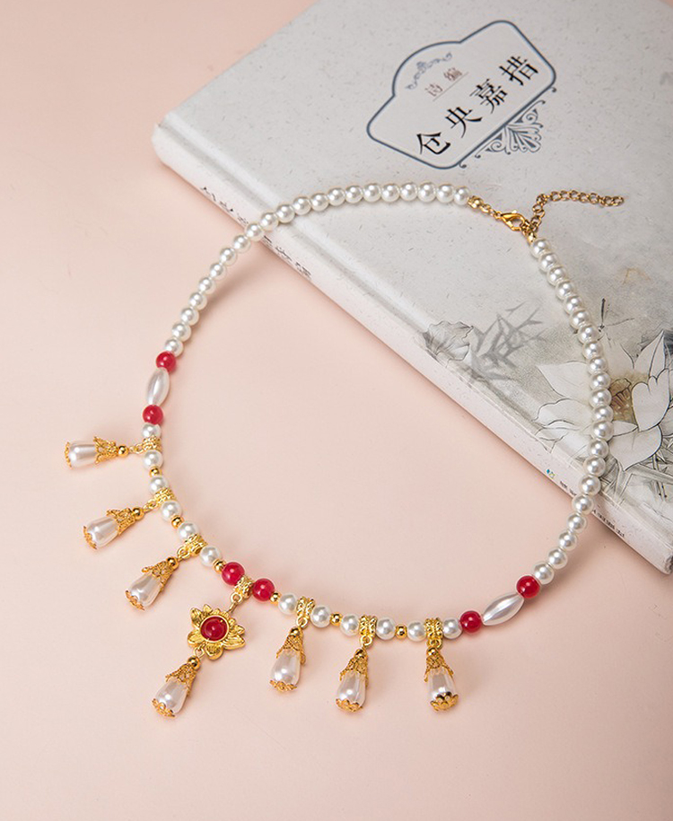 Hanfu Necklace Classic Yingluo Everyday Accessories