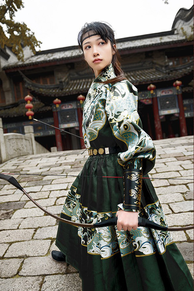 Ming Dynasty Feiyu Fu Couple Wuxia Set Tieli Clothing