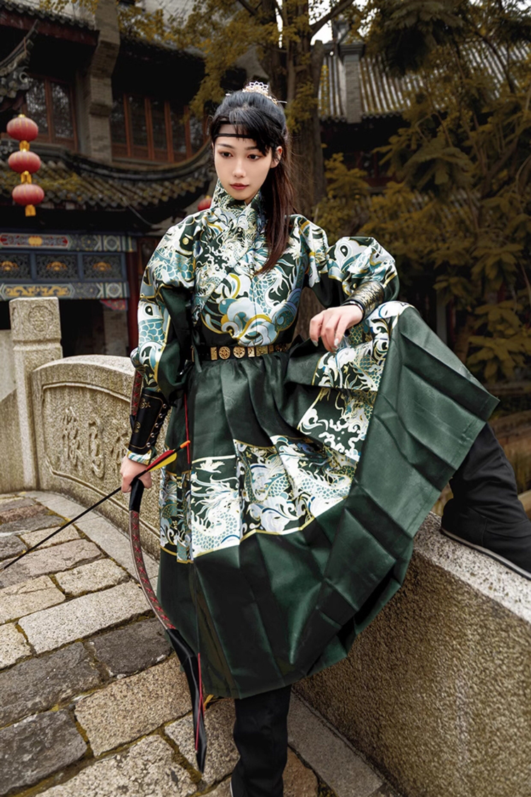 Ming Dynasty Feiyu Fu Couple Wuxia Set Tieli Clothing