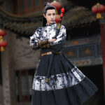 Ming Dynasty Feiyu Fu Couple Wuxia Set Tieli Clothing
