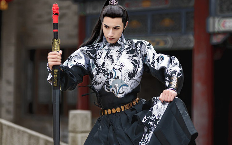 Ming Dynasty Feiyu Fu Couple Wuxia Set Tieli Clothing