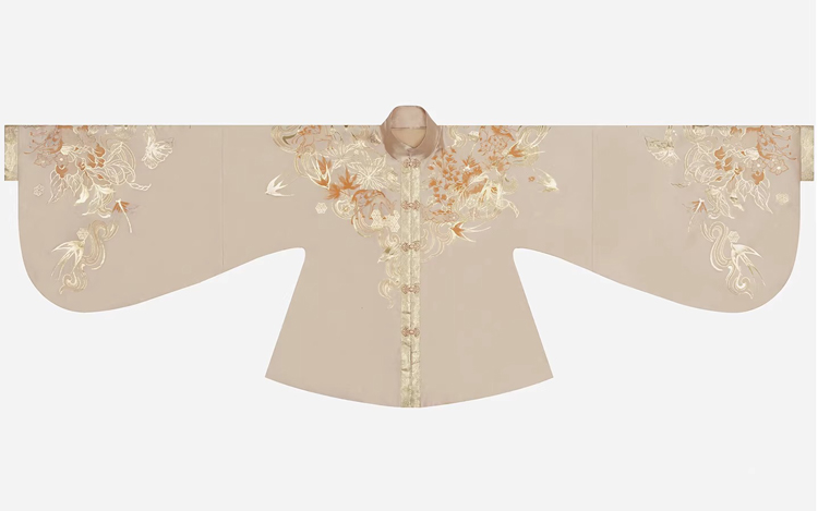 Ming Dynasty Hanfu Stand Collar Pipa Sleeves Shirt Mamian Skirt Elegant Ensemble