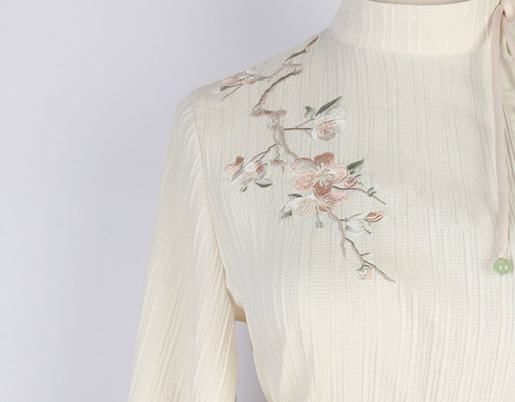 Spring Women Hanfu New Chinese Style Daily Hanfu Set with Mamian Qun