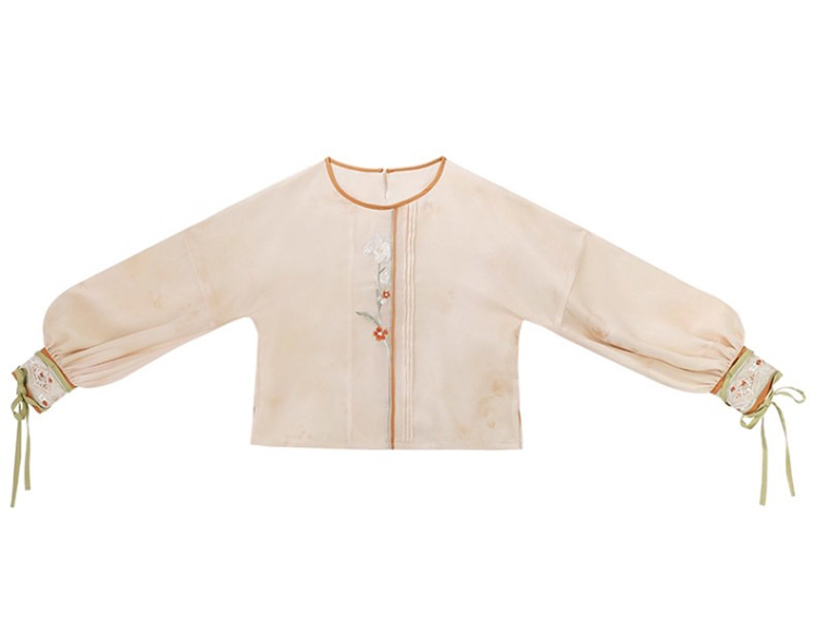 Spring Women Hanfu Set Song Dynasty Style Cute Vest Set 