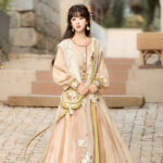 Spring Women Hanfu Set Song Dynasty Style Cute Vest Set