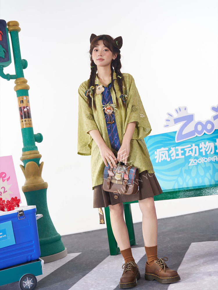 Summer Women Casual Hanfu Set Short Style Mamian Qun