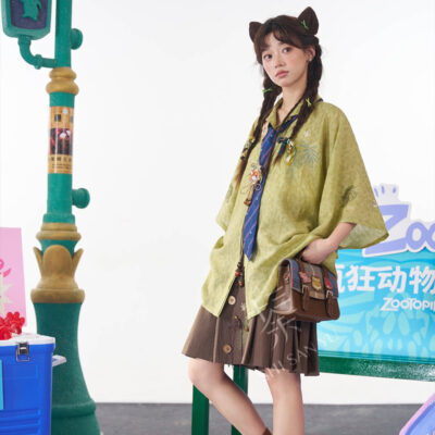 Summer Women Casual Hanfu Set Short Style Mamian Qun