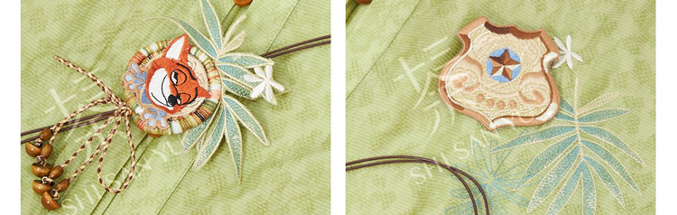 Summer Women Casual Hanfu Set Short Style Mamian Qun