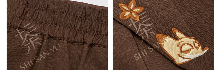 Summer Women Casual Hanfu Set Short Style Mamian Qun