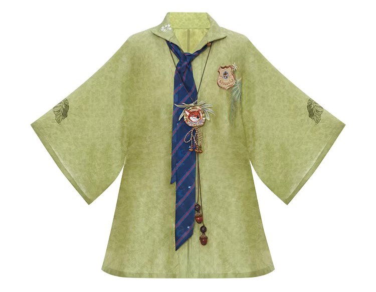 Summer Women Casual Hanfu Set Short Style Mamian Qun