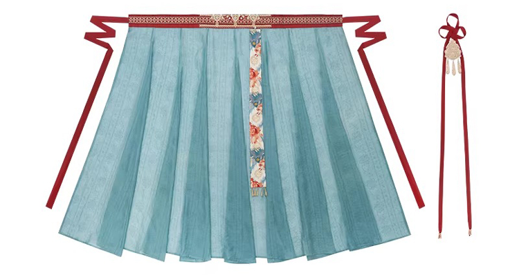 Tang Dynasty Style Women Hanfu Set in Tencel Fabric for Casual Daily Wear