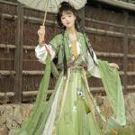 Women Hanfu-inspired Dress Ensemble Exotic-Style Clothing for Spring