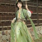 Women Hanfu-inspired Dress Ensemble Exotic-Style Clothing for Spring