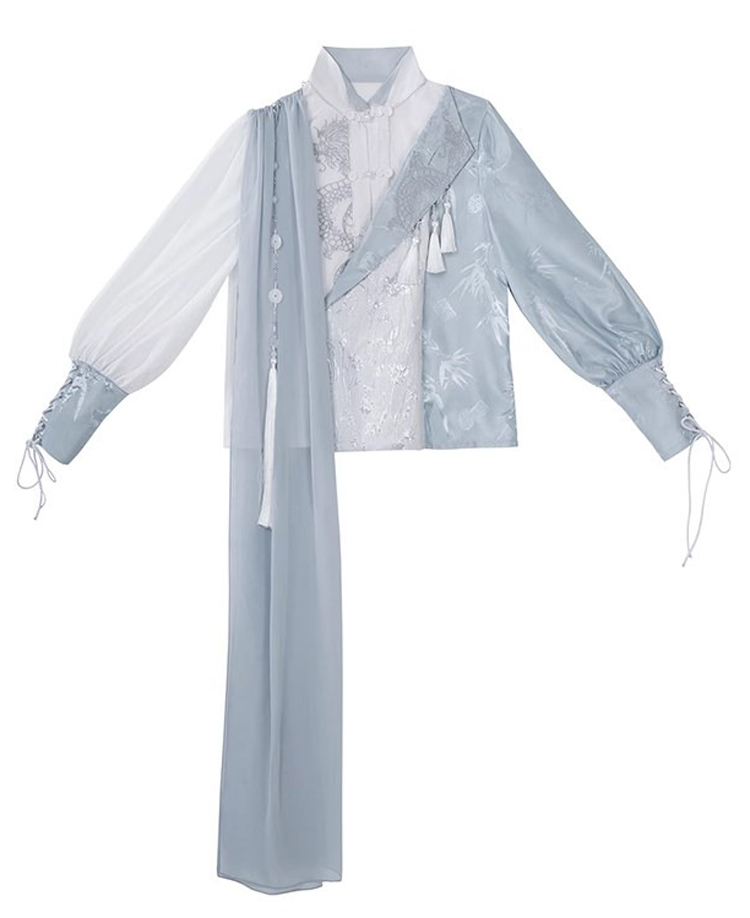 Women Martial Arts Set Flowing Knight Ming Dynasty M amian Qun Set