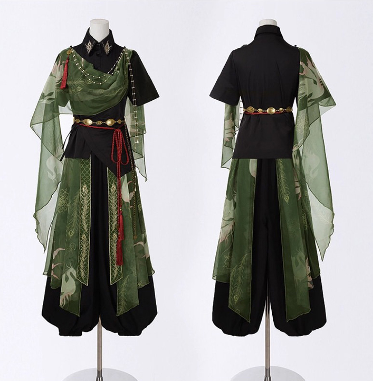 Wuxia Women Hanfu Set Stylish Lantern Pants Ancient Costume Attire