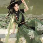 Wuxia Women Hanfu Set Stylish Lantern Pants Ancient Costume Attire