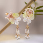 Butterfly Hanfu Children Hairclip Cute Style Cheongsam Hair Accessory