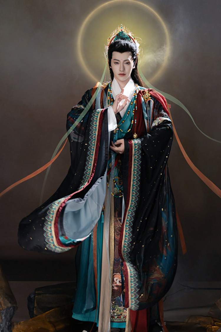 Couple Hanfu Set Immortal-Style Robes with Wuxia Aesthetic