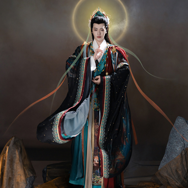 Couple Hanfu Set Immortal-Style Robes with Wuxia Aesthetic