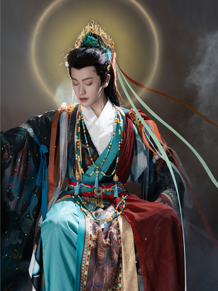 Couple Hanfu Set Immortal-Style Robes with Wuxia Aesthetic