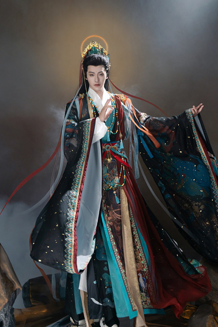 Couple Hanfu Set Immortal-Style Robes with Wuxia Aesthetic