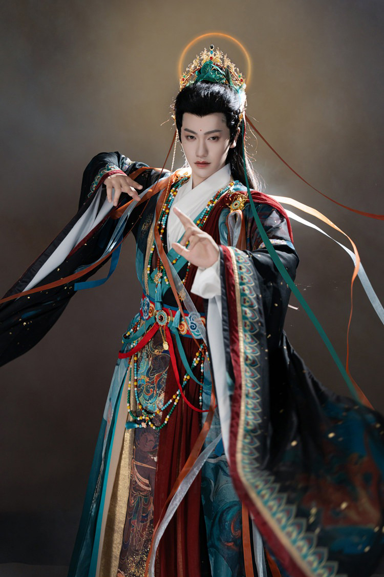 Couple Hanfu Set Immortal-Style Robes with Wuxia Aesthetic