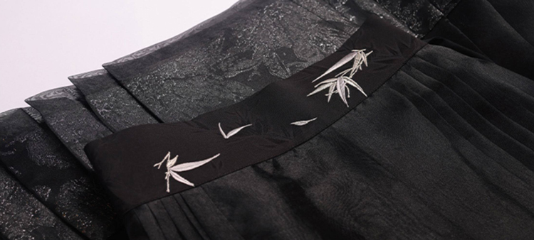 Everyday Women's Ming Dynasty Hanfu Mamian Skirt Fashionable Retro Set