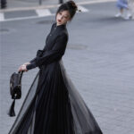 Everyday Women's Ming Dynasty Hanfu Mamian Skirt Fashionable Retro Set