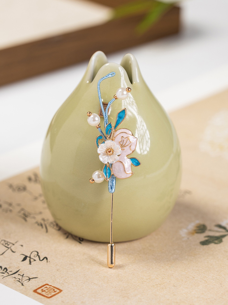 Hanfu Brooch Accessories Vintage Qipao Corsage Simple Clothing Accessories