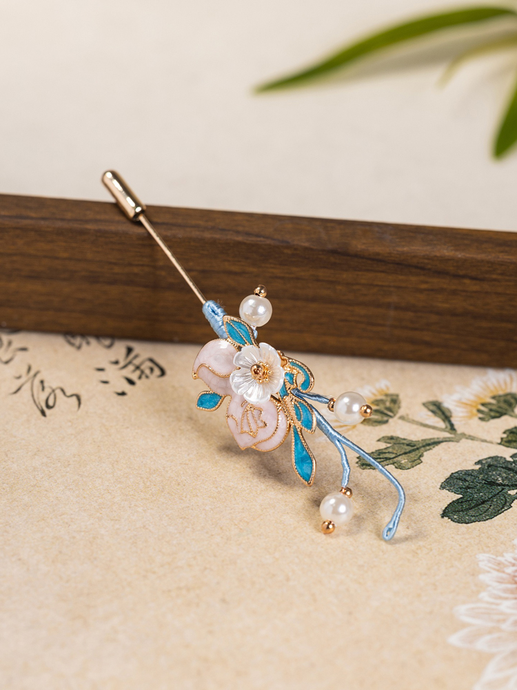 Hanfu Brooch Accessories Vintage Qipao Corsage Simple Clothing Accessories