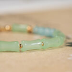 Hanfu Cufflinks Bamboo-Patterned Magnetic Cufflinks Wrist Accessories