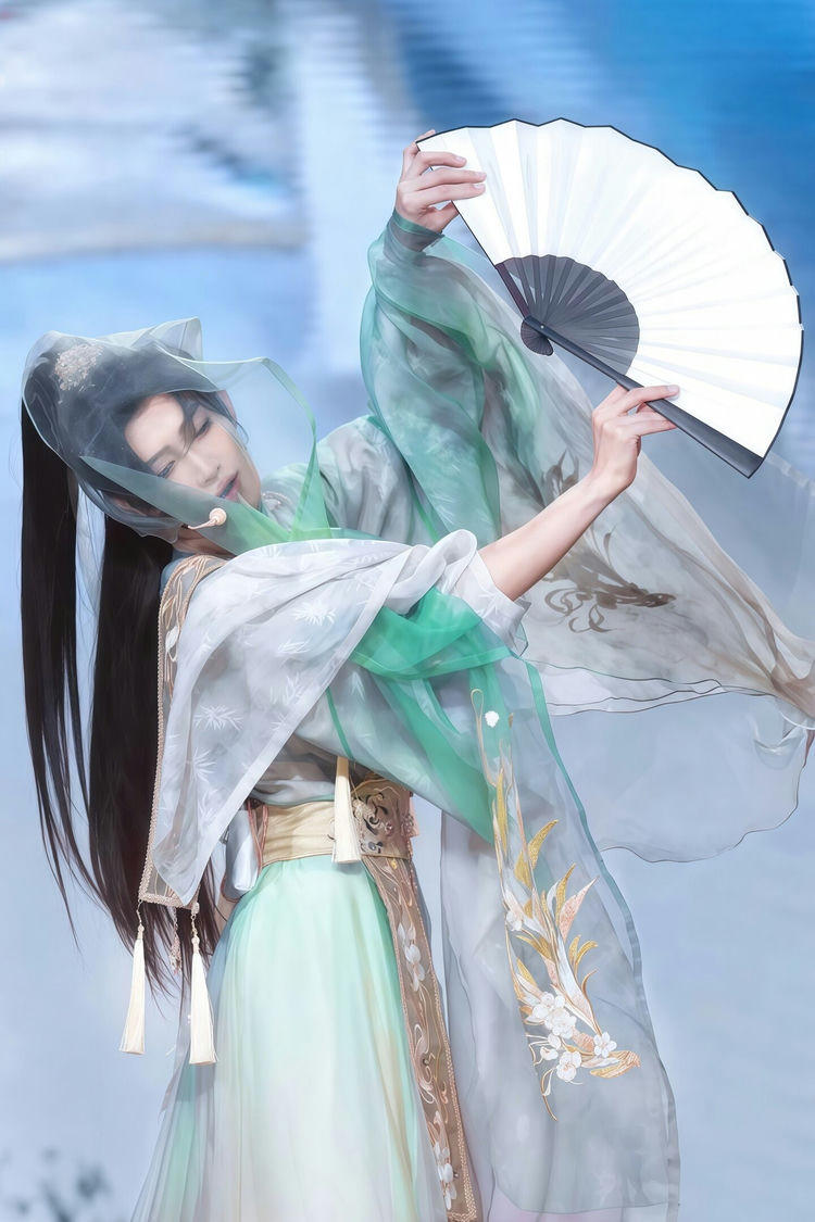 Martial Arts Couple Costumes Drama Xianxia Gorgeous Hanfu Embroidered Sets