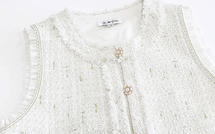 Ming Dynasty Style Hanfu Set Fashionable Pleated Skirt for Girls Everyday Spring Wear