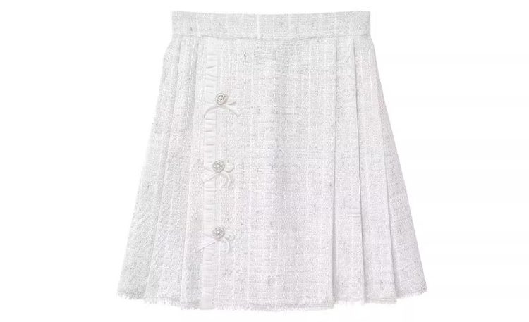 Ming Dynasty Style Hanfu Set Fashionable Pleated Skirt for Girls Everyday Spring Wear