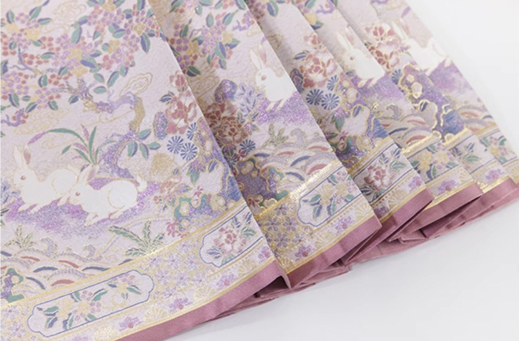 Ming Dynasty Women Hanfu Set Round-Neck Aoqun Set