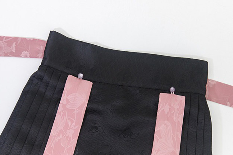 Ming Dynasty Women Hanfu Set Round-Neck Aoqun Set